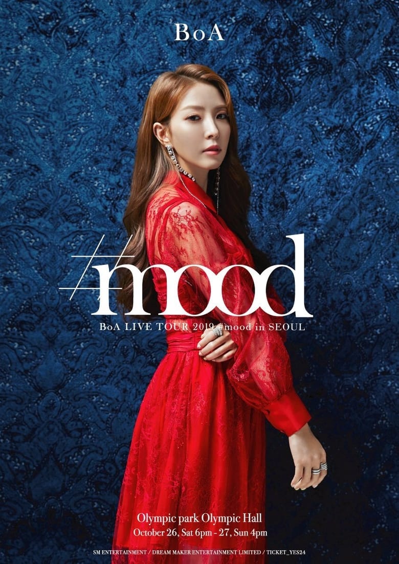 Poster of BoA LIVE TOUR 2019 #mood