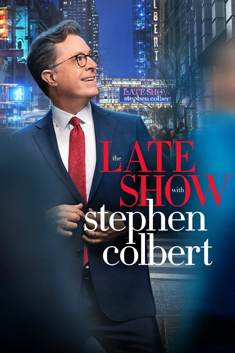 Poster of Cast and Crew in The Late Show With Stephen Colbert - Season 8 - Episode 99 - Brian Cox, Keri Russell