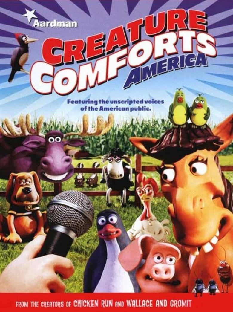 Poster of Cast and Crew in Creature Comforts - Season 1 - Episode 2 - Self Image, Wingin' It, Art