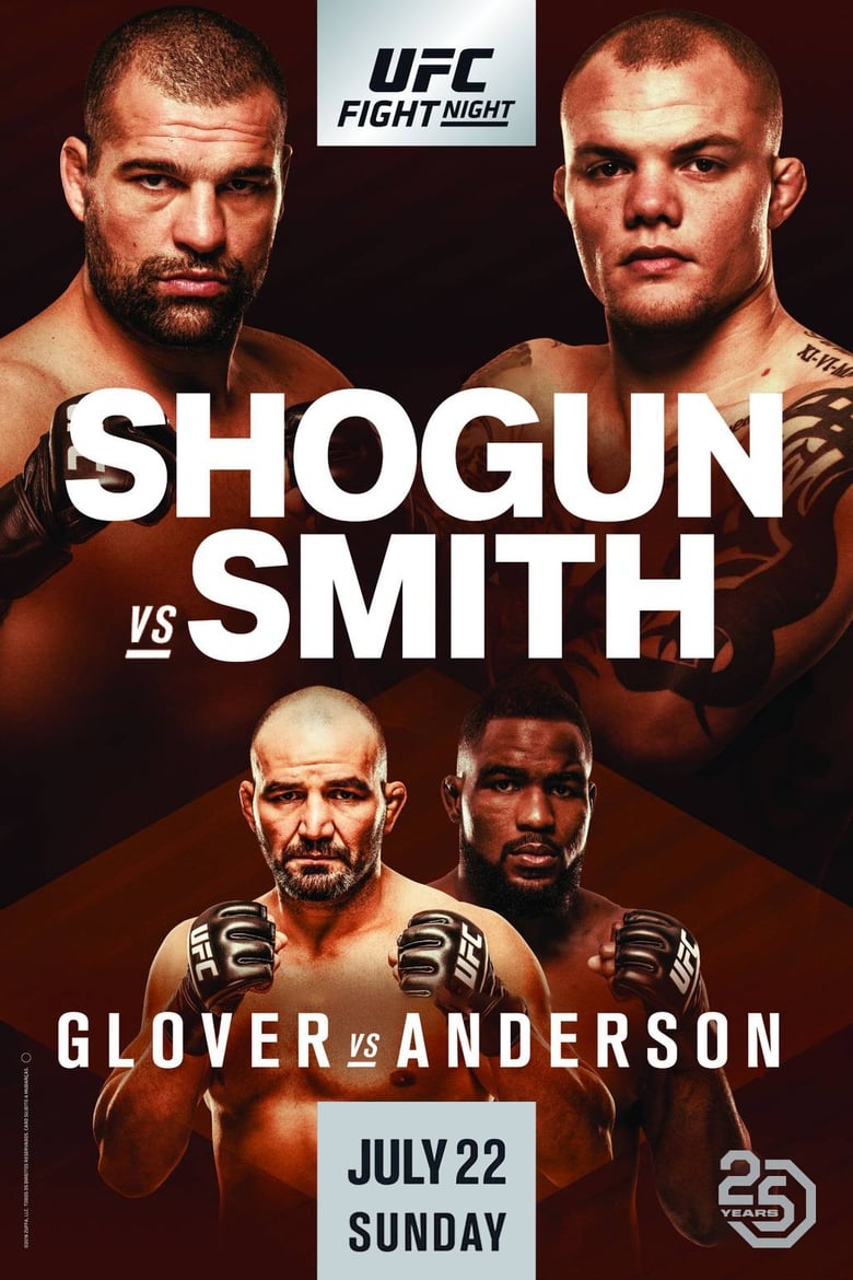 Poster of UFC Fight Night 134: Shogun vs. Smith