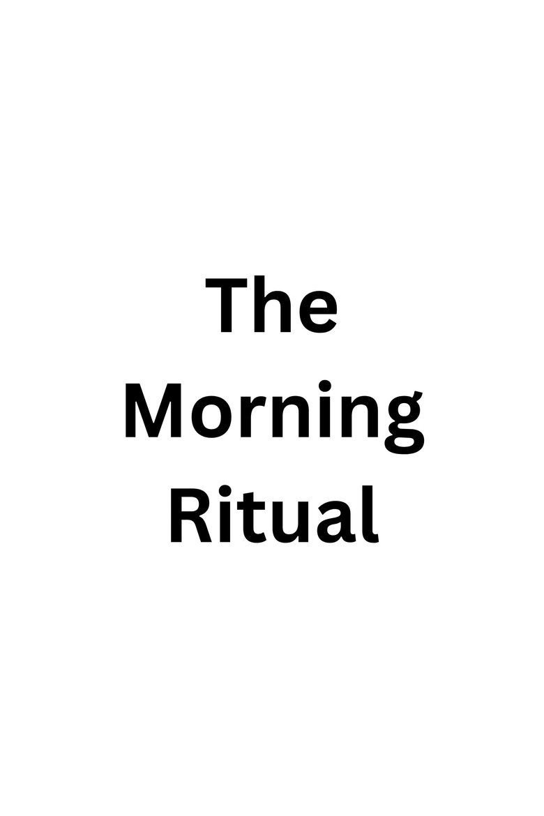 Poster of The Morning Ritual