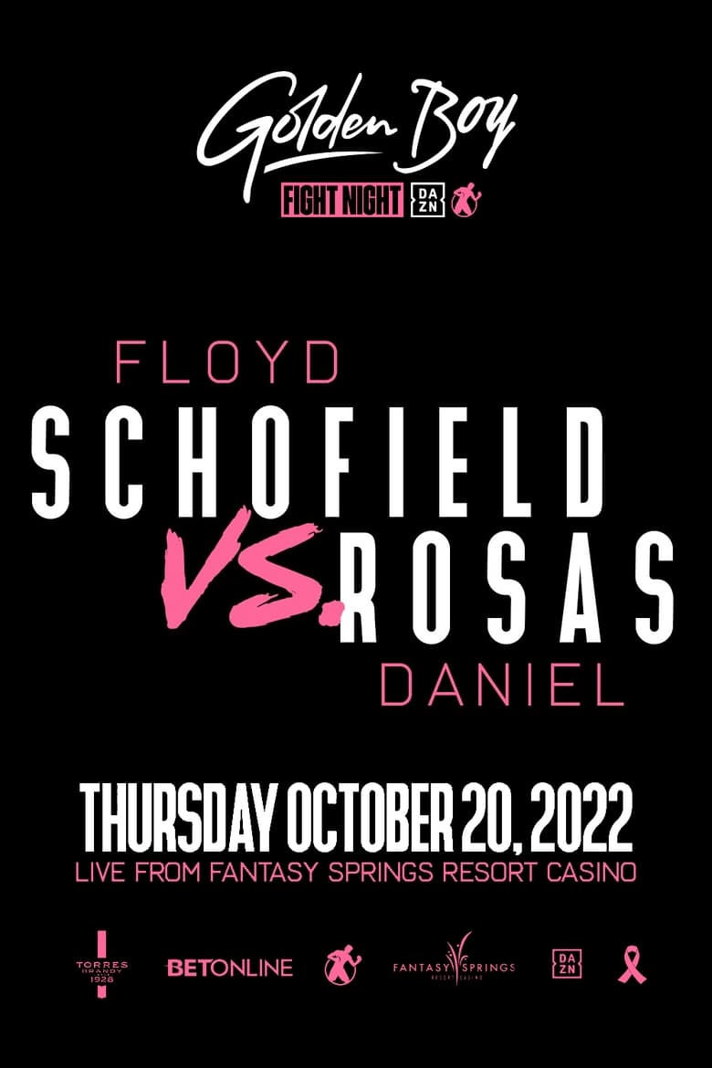 Poster of Floyd Schofield vs. Daniel Rosas