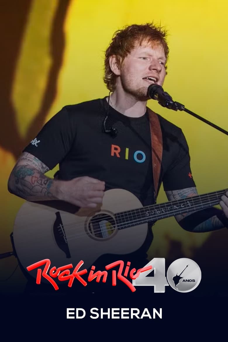 Poster of Ed Sheeran: Rock in Rio 2024