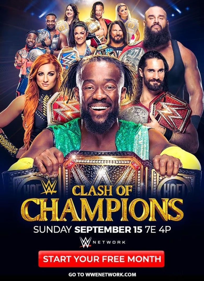 Poster of WWE Clash of Champions 2019