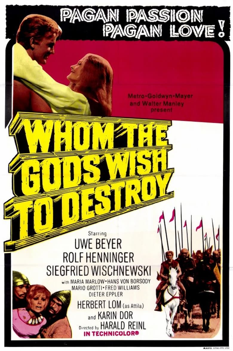 Poster of Whom the Gods Wish to Destroy