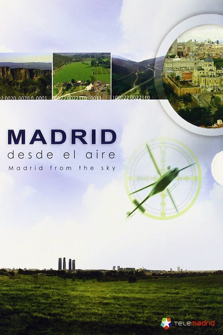 Poster of Madrid from the sky