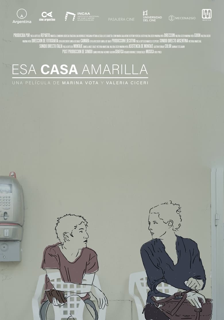 Poster of Esa casa amarilla