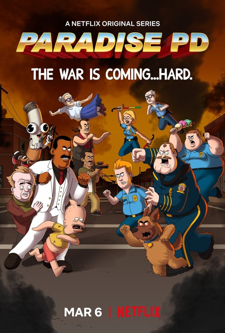 Poster of Cast and Crew in Paradise PD - Season 2 - Episode 7 - Paradise PD Meets Brickleberry