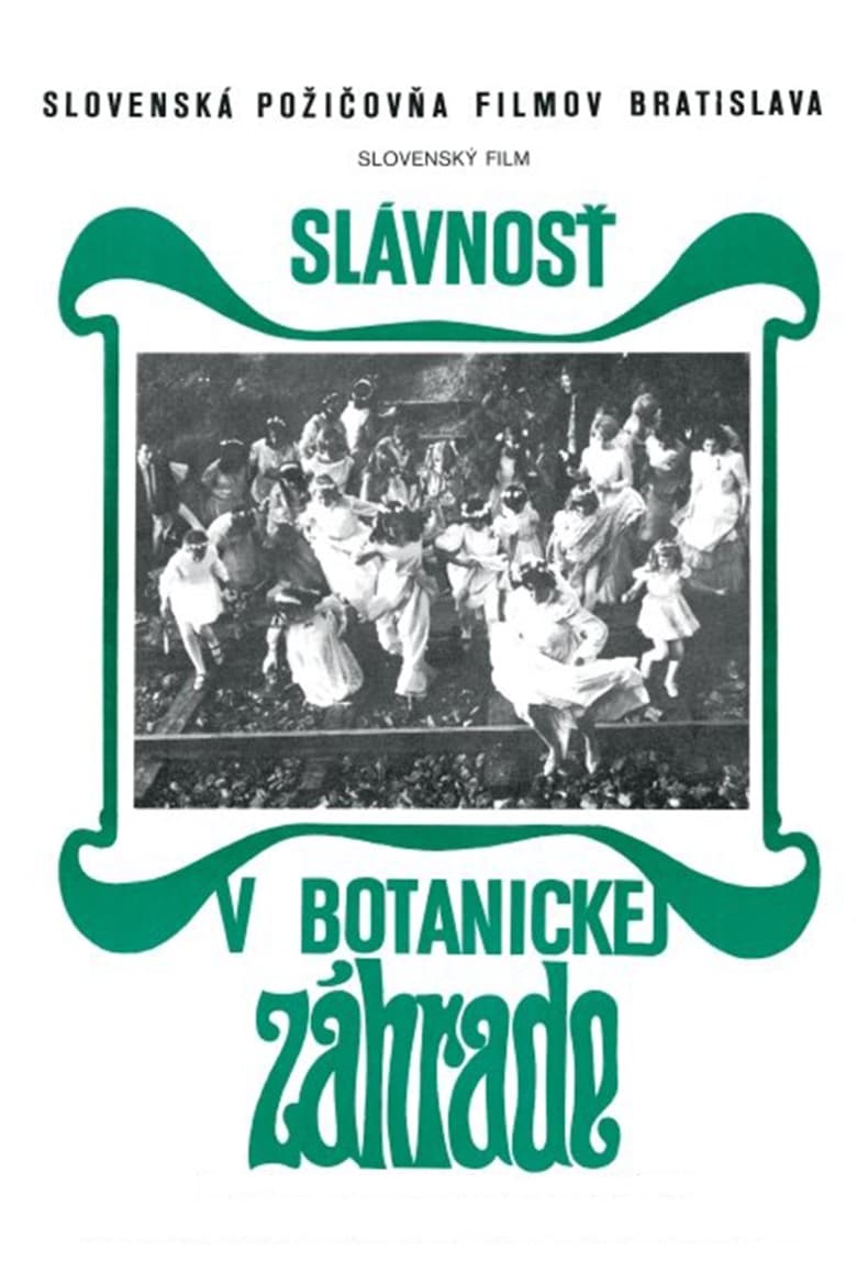 Poster of Celebration in the Botanical Garden