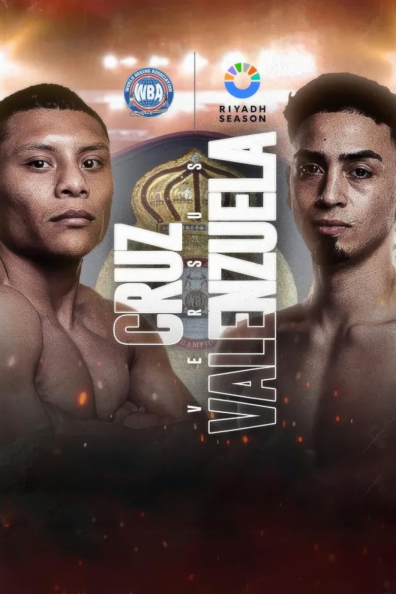 Poster of Isaac Cruz vs José Valenzuela