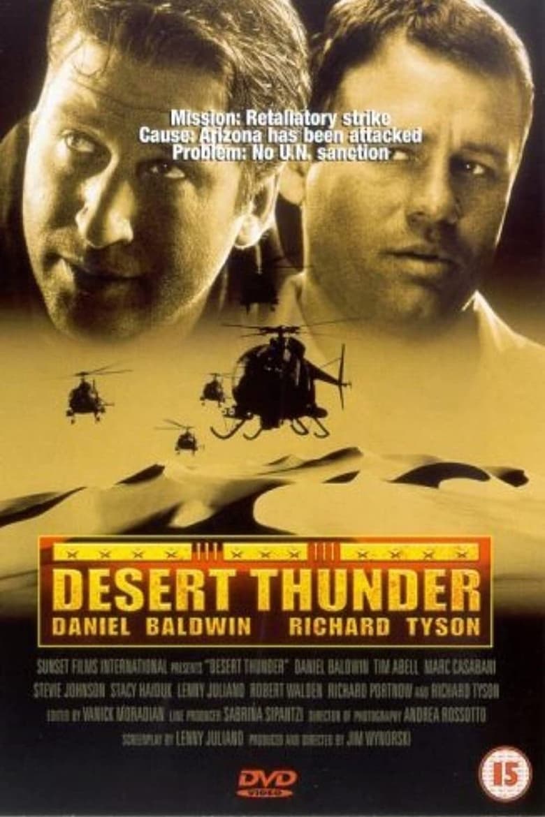 Poster of Desert Thunder