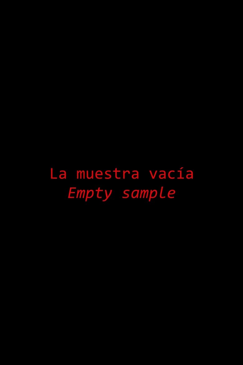 Poster of La muestra vacía