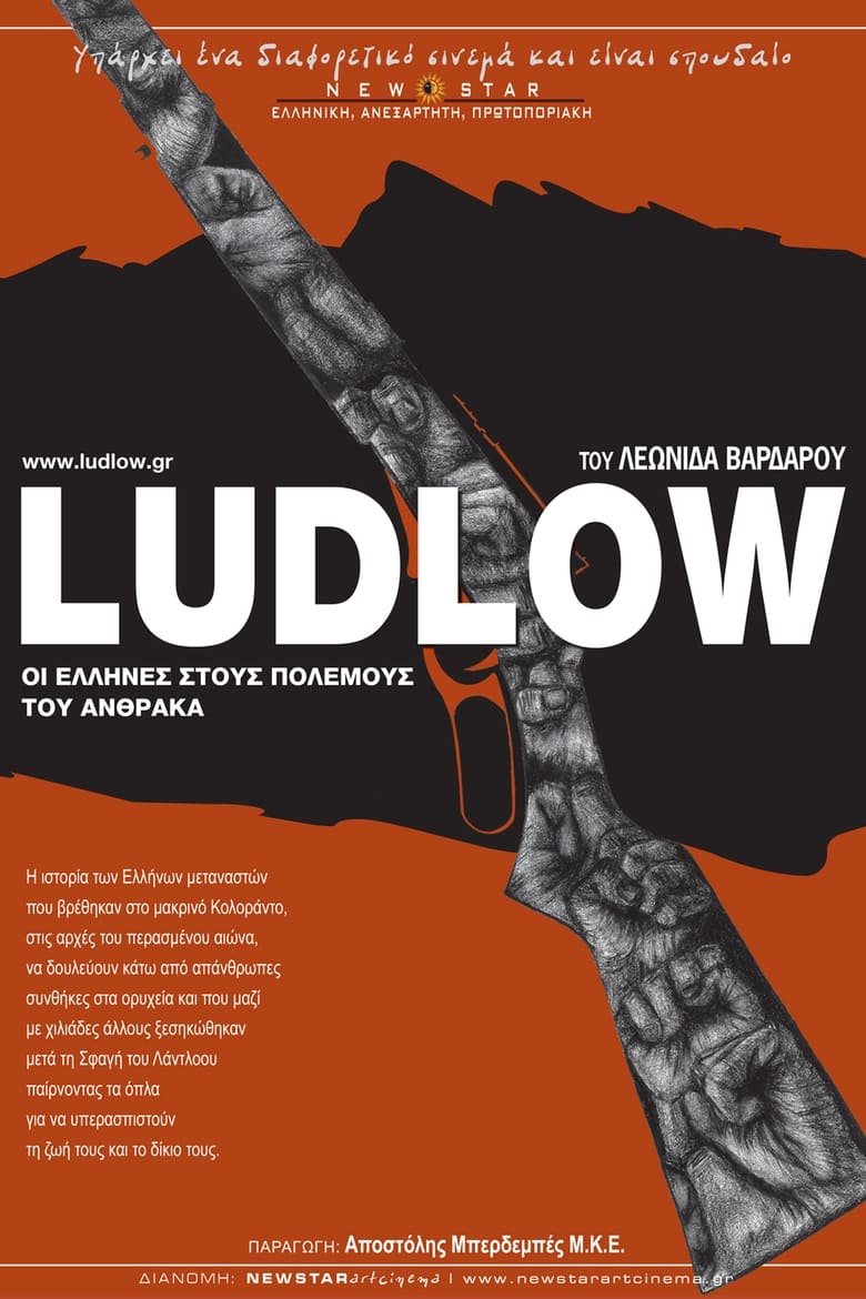 Poster of Ludlow, Greek Americans in the Colorado Coal War