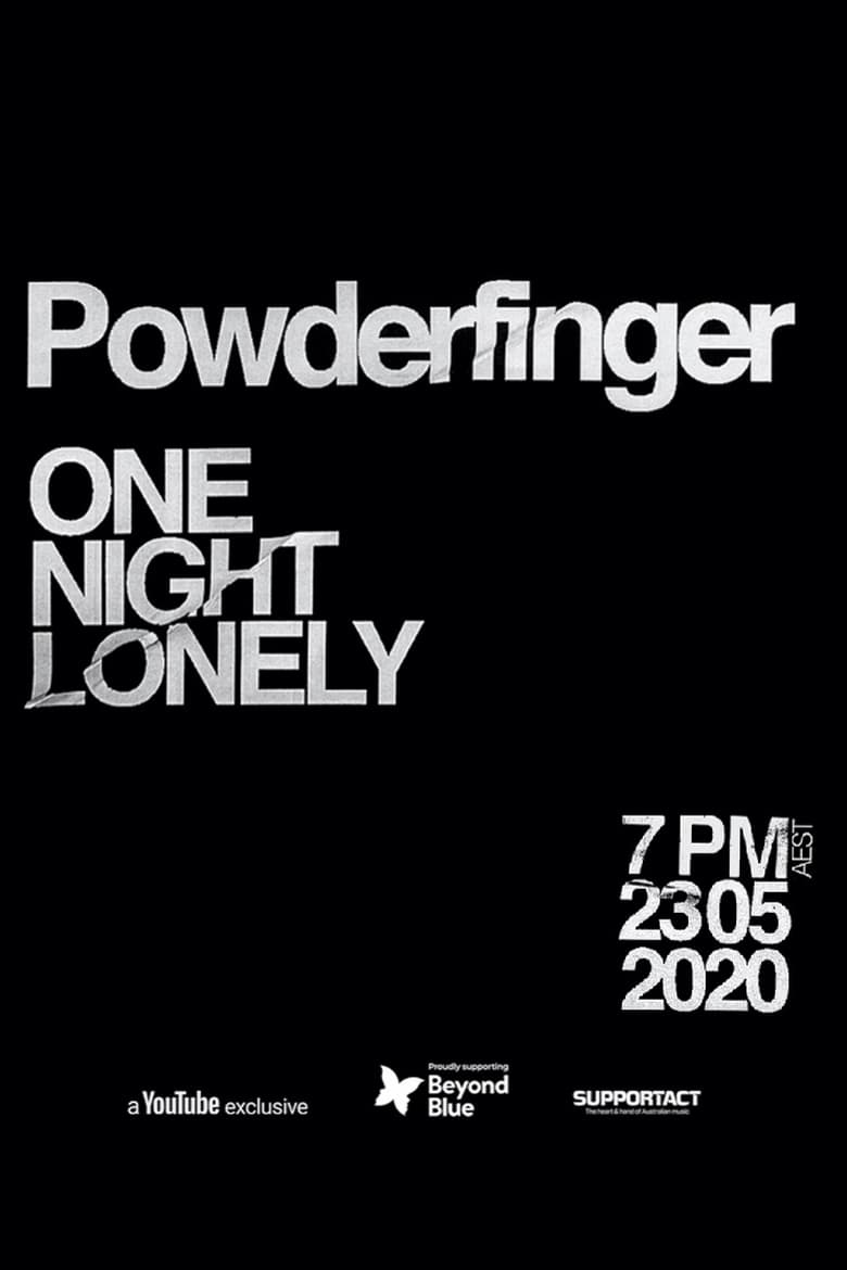 Poster of Powderfinger One Night Lonely