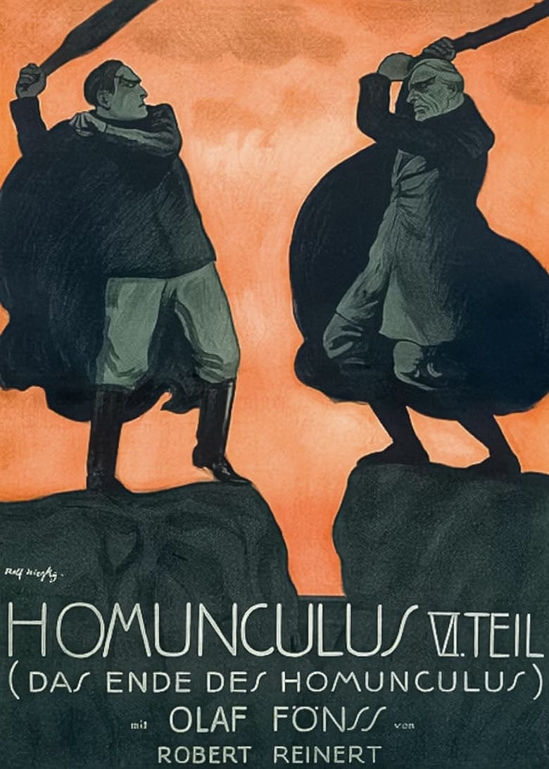 Poster of The End of the Homunculus