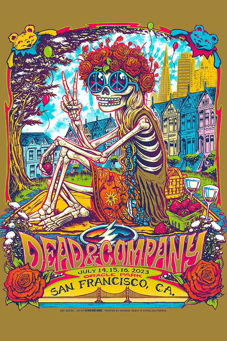 Poster of Dead & Company: 2023-07-16 Oracle Park, San Francisco, CA, USA