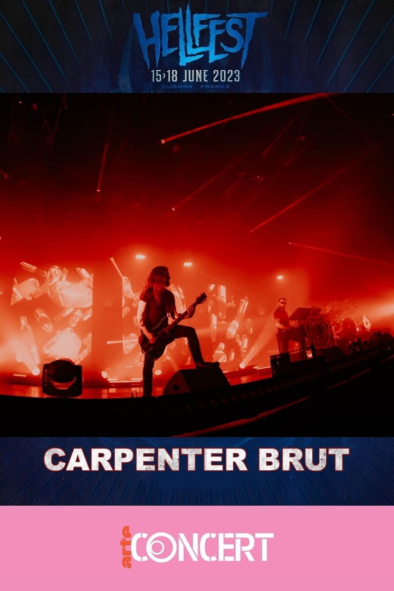 Poster of Carpenter Brut - Hellfest 2023