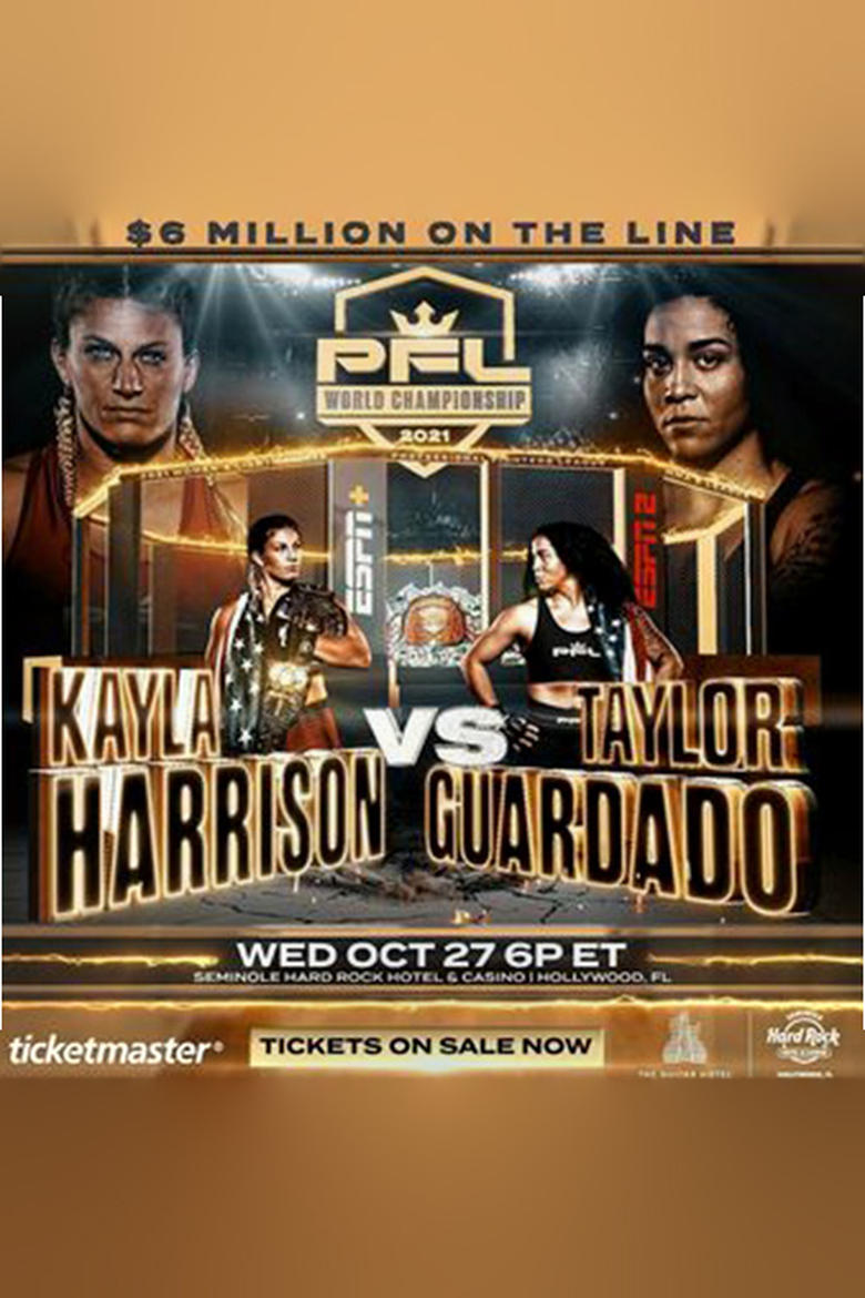 Poster of PFL 2021 #10: Championships - Harrison vs. Guardado