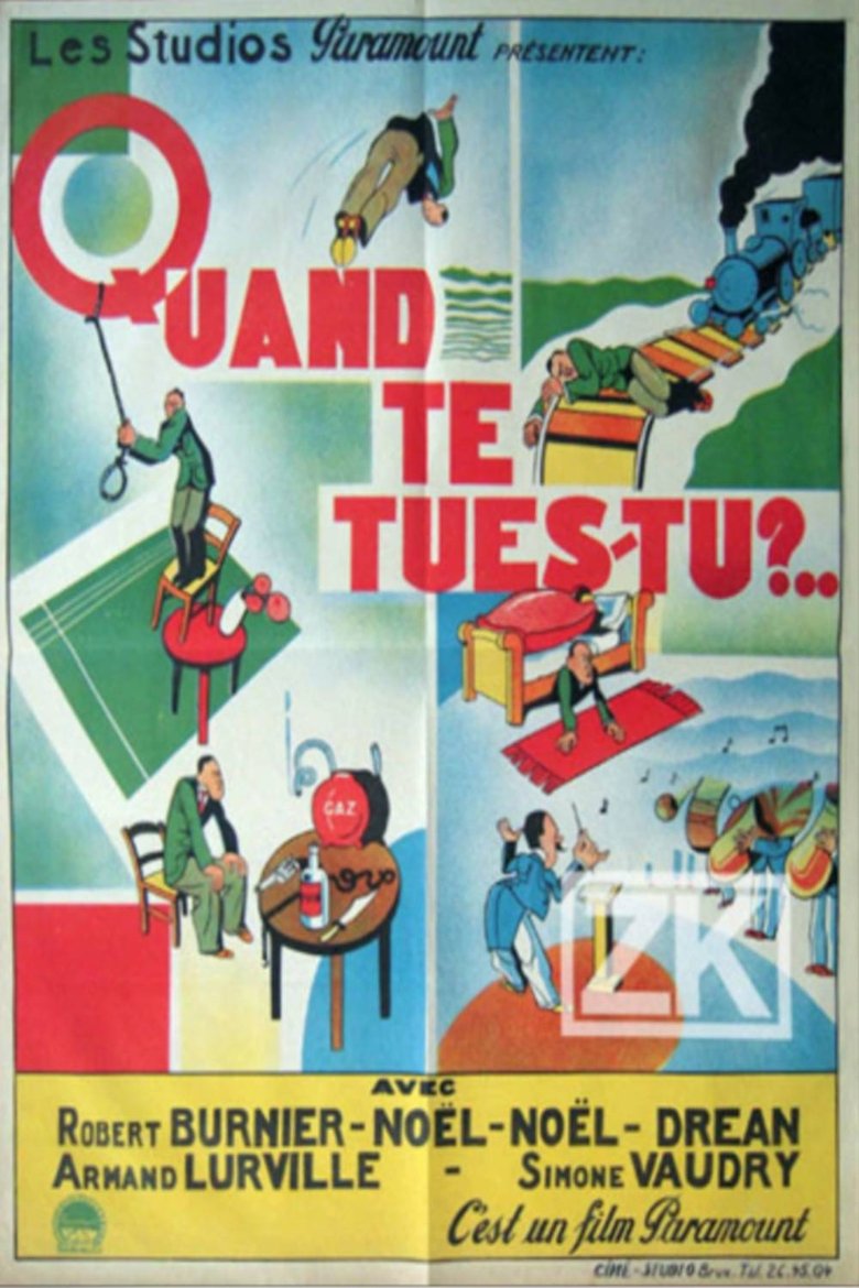 Poster of Quand te tues-tu?