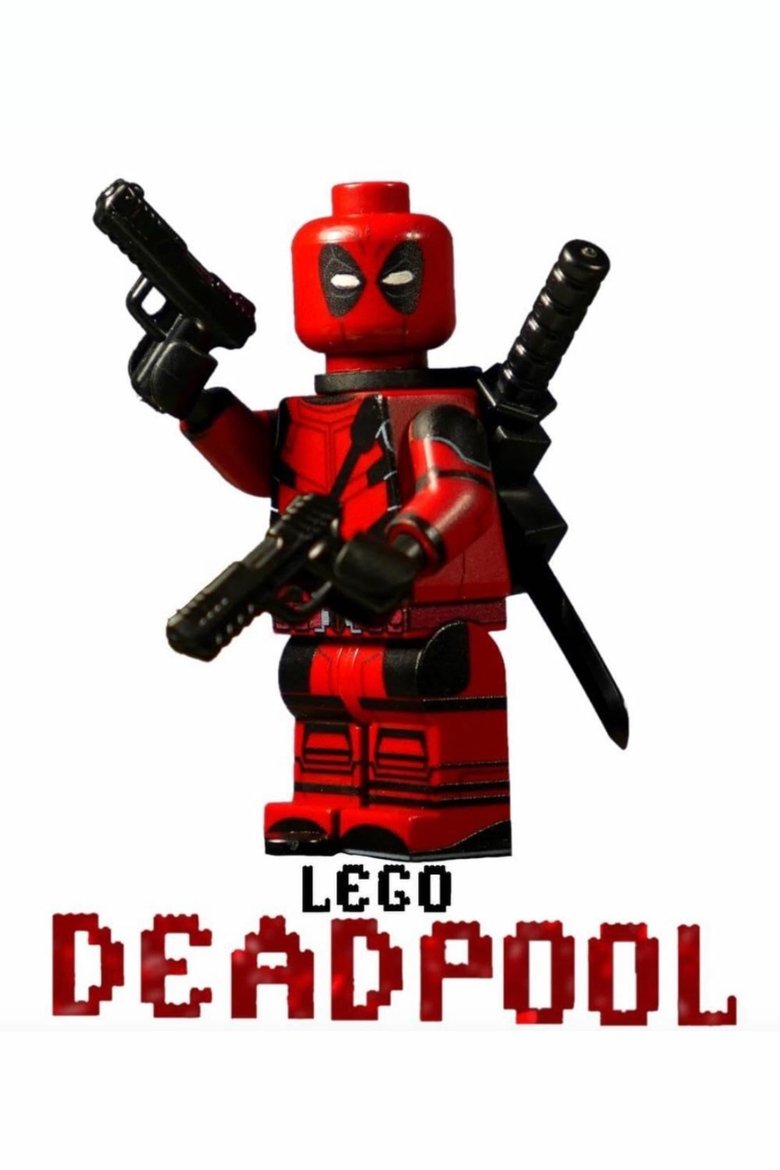 Poster of Deadpool Movie in LEGO