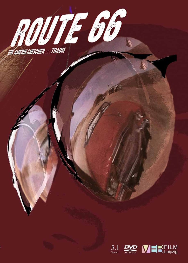 Poster of Route 66 - ein amerikanischer albTraum