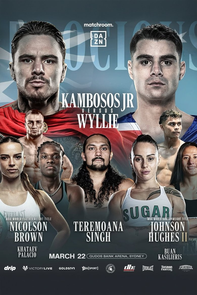 Poster of George Kambosos Jr vs. Jake Wyllie