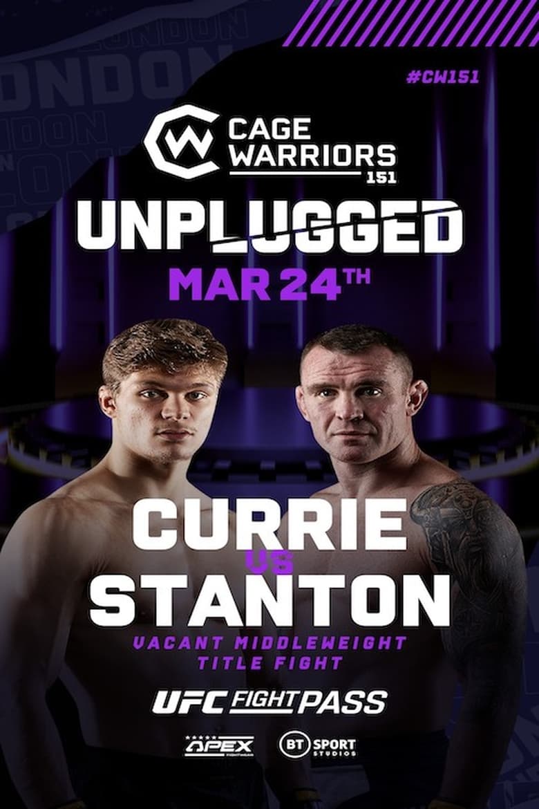 Poster of Cage Warriors 151: Unplugged