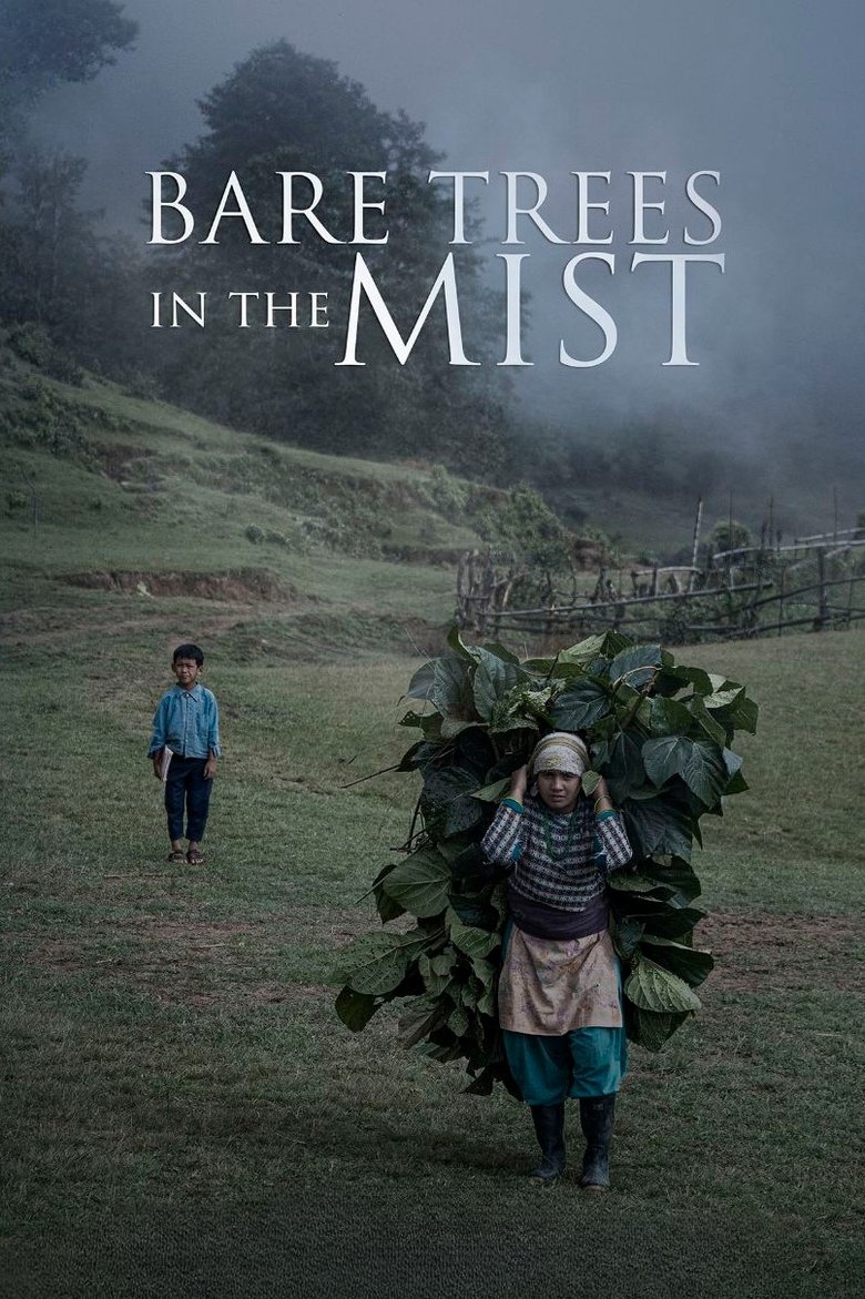 Poster of Bare Trees in the Mist