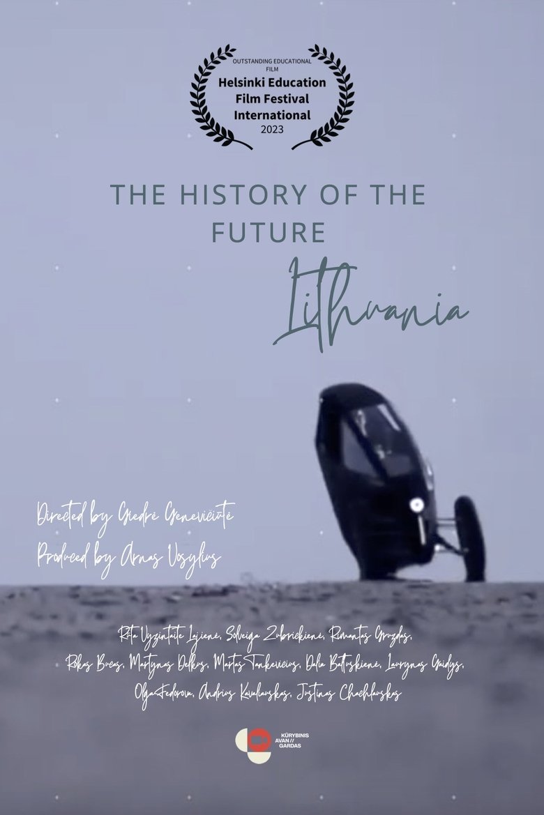 Poster of The History of the Future. Lithuania