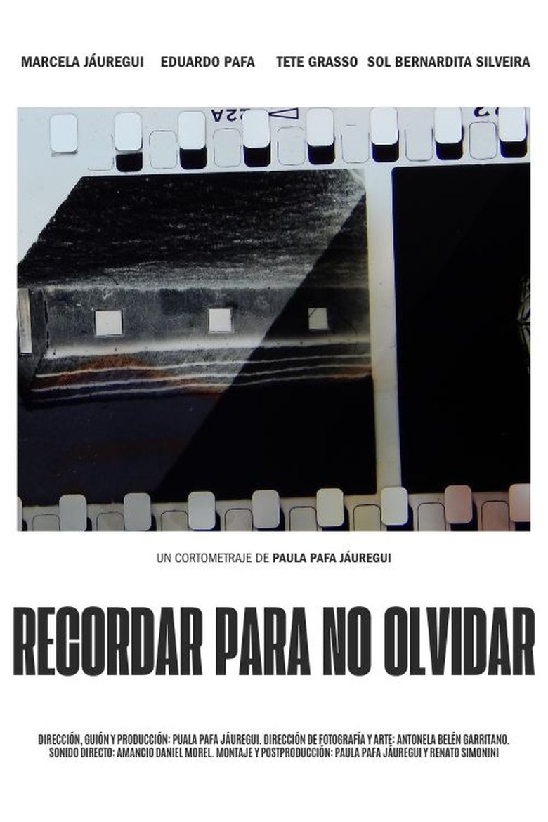 Poster of Remembering So We Don't Forget