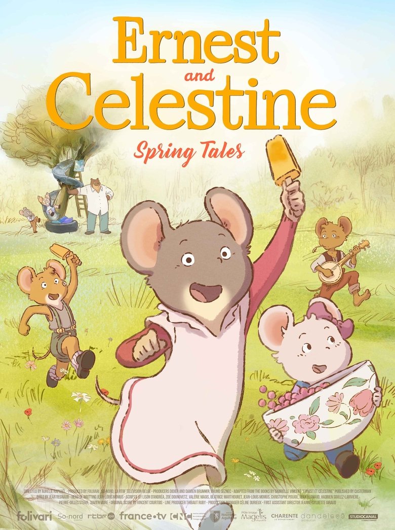 Poster of Ernest & Celestine – Spring Tales