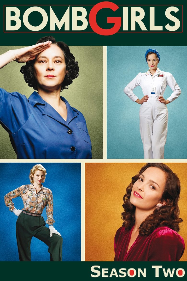 Poster of Cast and Crew in Bomb Girls - Guests of Honour (Season 2 - Episode 4) - Guests of Honour