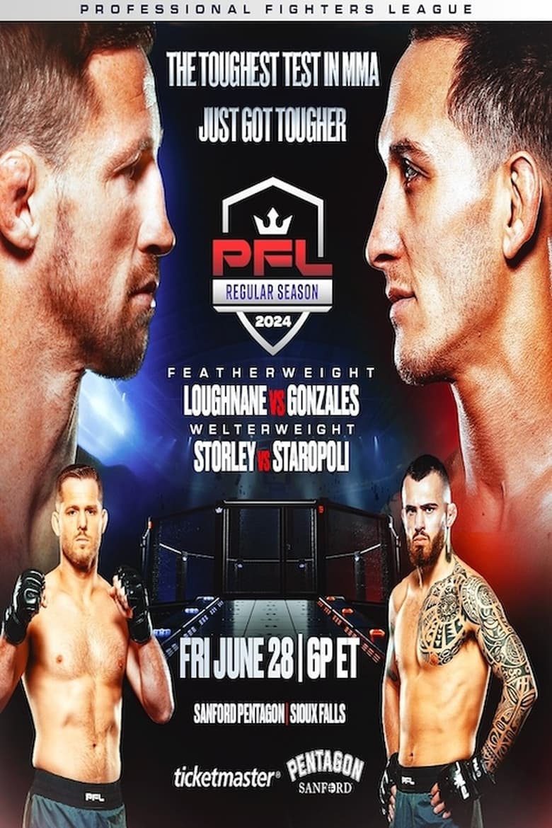 Poster of PFL 2024 #6: Regular Season - Loughnane vs. Gonzales