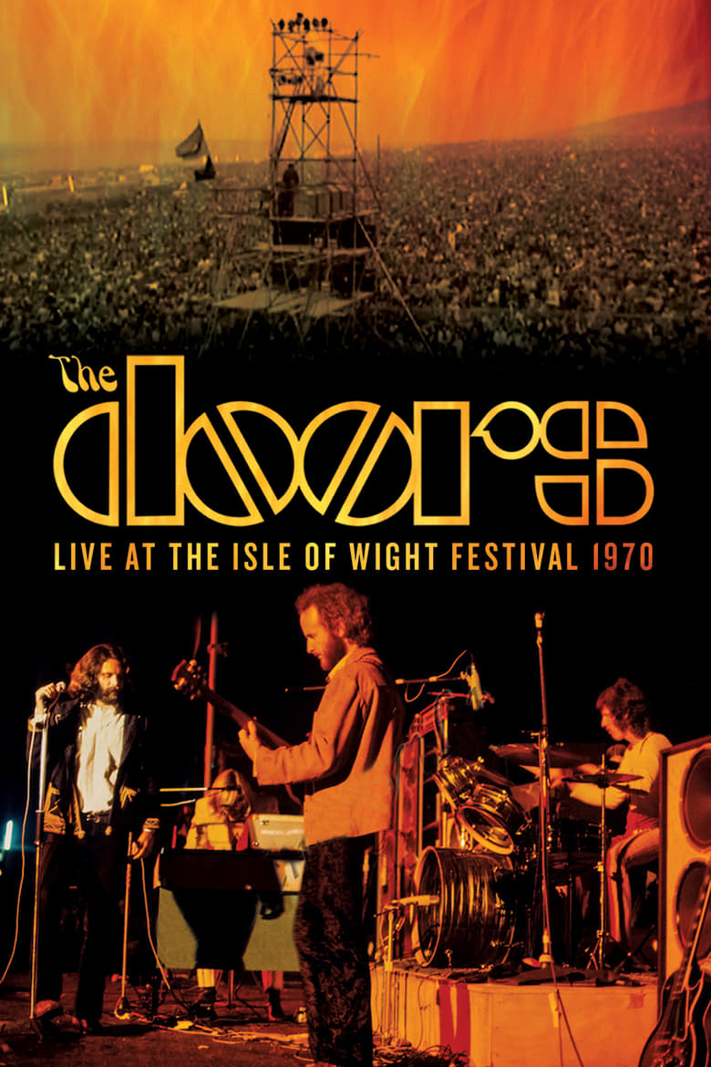 Poster of The Doors Live at the Isle of Wight Festival 1970