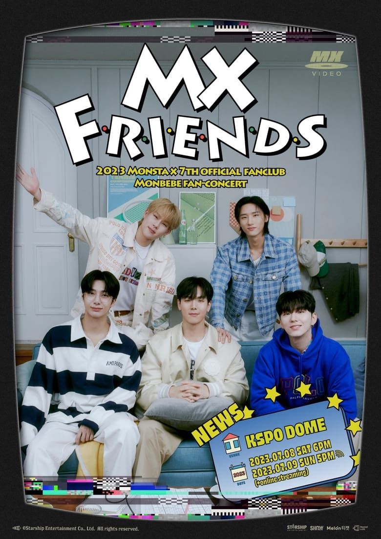 Poster of MX FRIENDS – 2023 MONSTA X 7TH OFFICIAL FANCLUB MONBEBE FAN-CONCERT