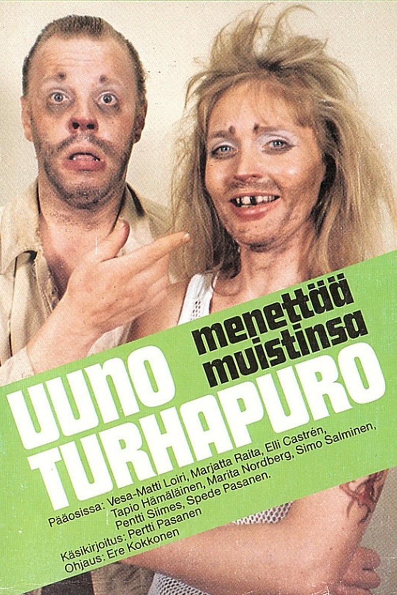 Poster of Uuno Turhapuro menettää muistinsa