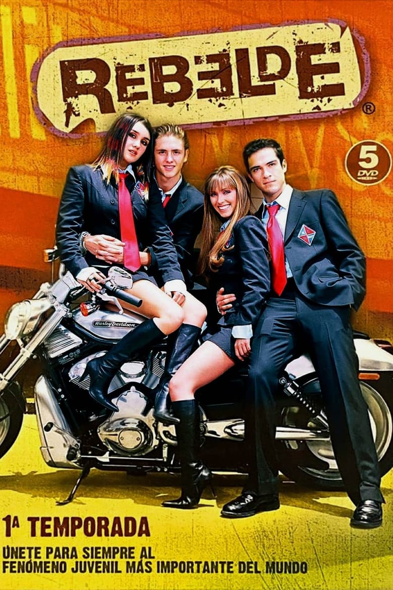 Poster of Cast and Crew in Rebelde - Season 1 - Episode 157 - Invitado a ir de vacaciones