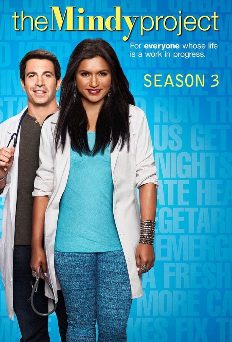 Poster of Cast and Crew in The Mindy Project - Season 3 - Episode 4 - I Slipped