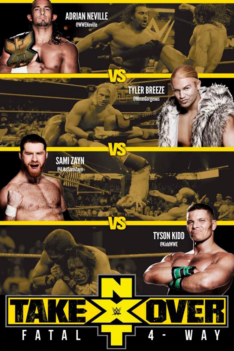 Poster of NXT TakeOver: Fatal 4-Way