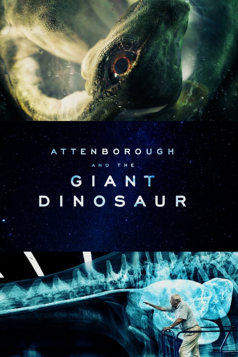 Poster of Attenborough and the Giant Dinosaur