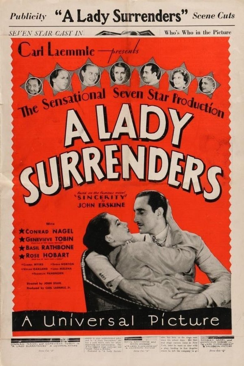 Poster of A Lady Surrenders