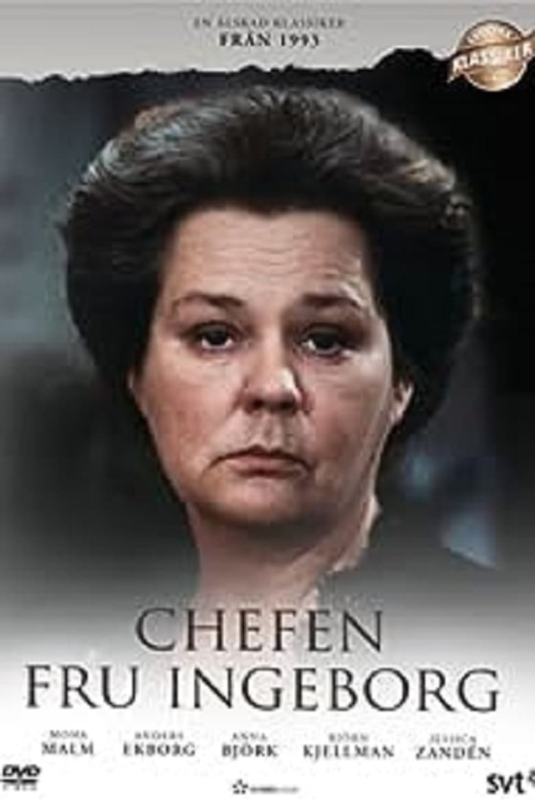 Poster of Chefen fru Ingeborg