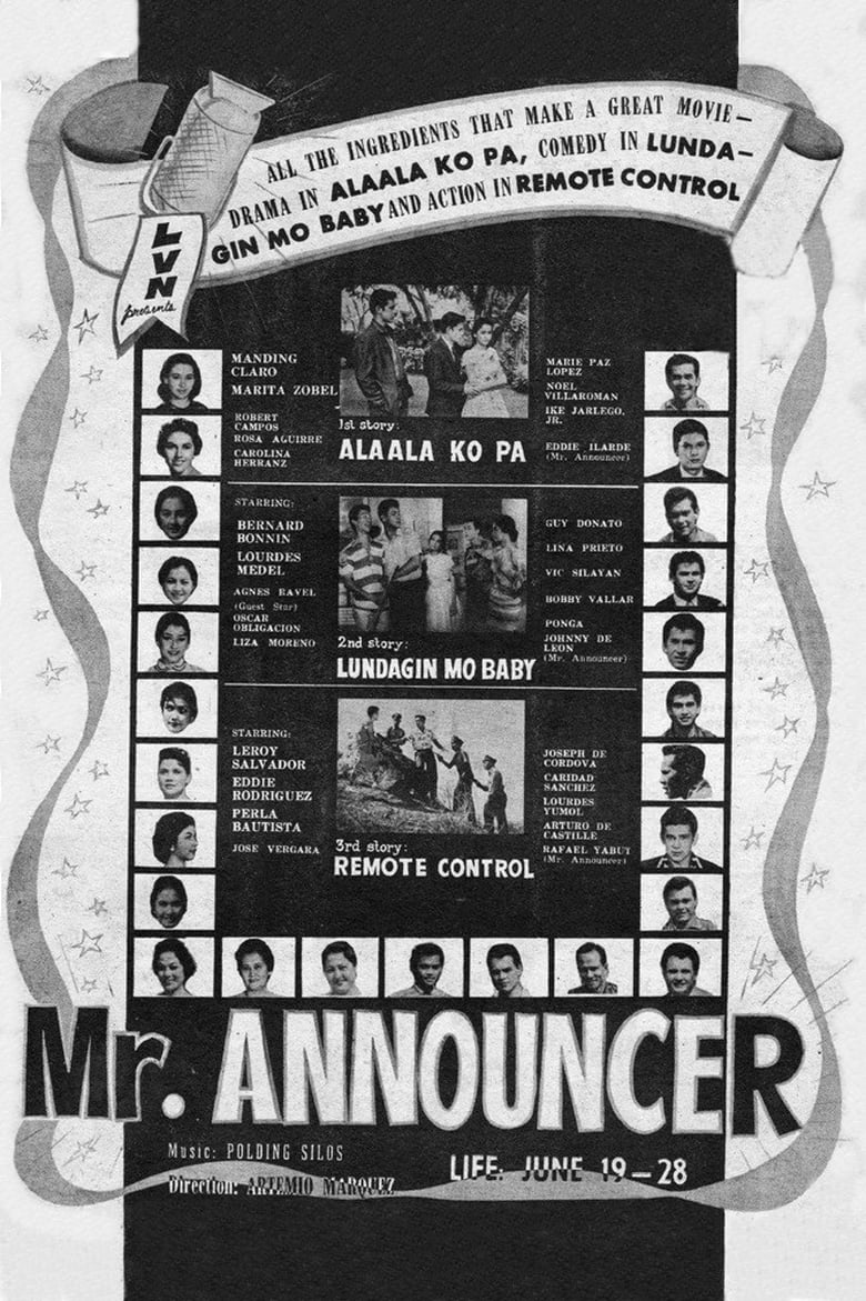 Poster of Mr. Announcer