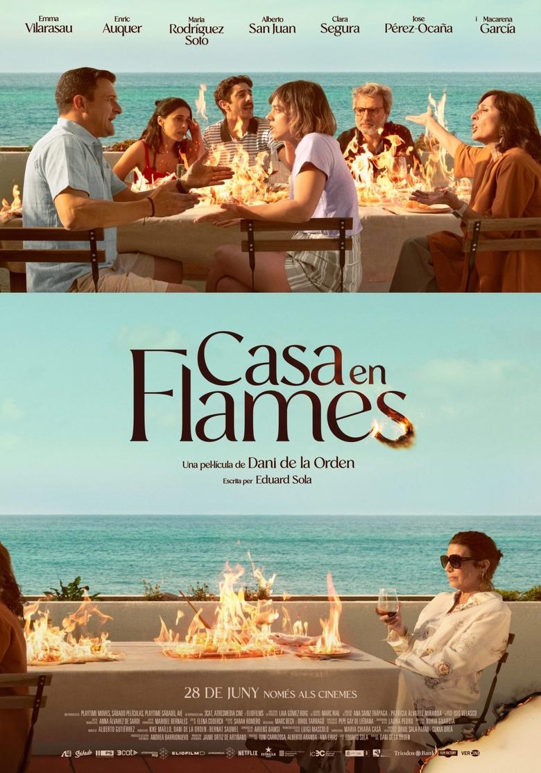 Poster of Casa en flames