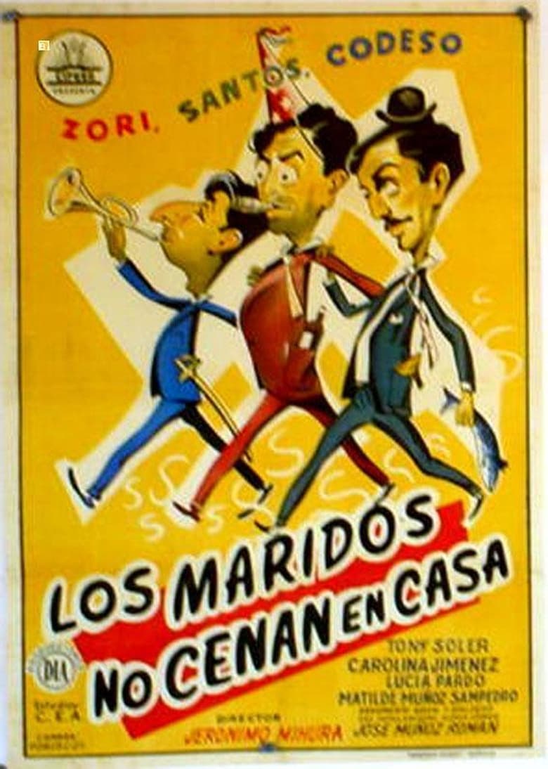 Poster of Los maridos no cenan en casa