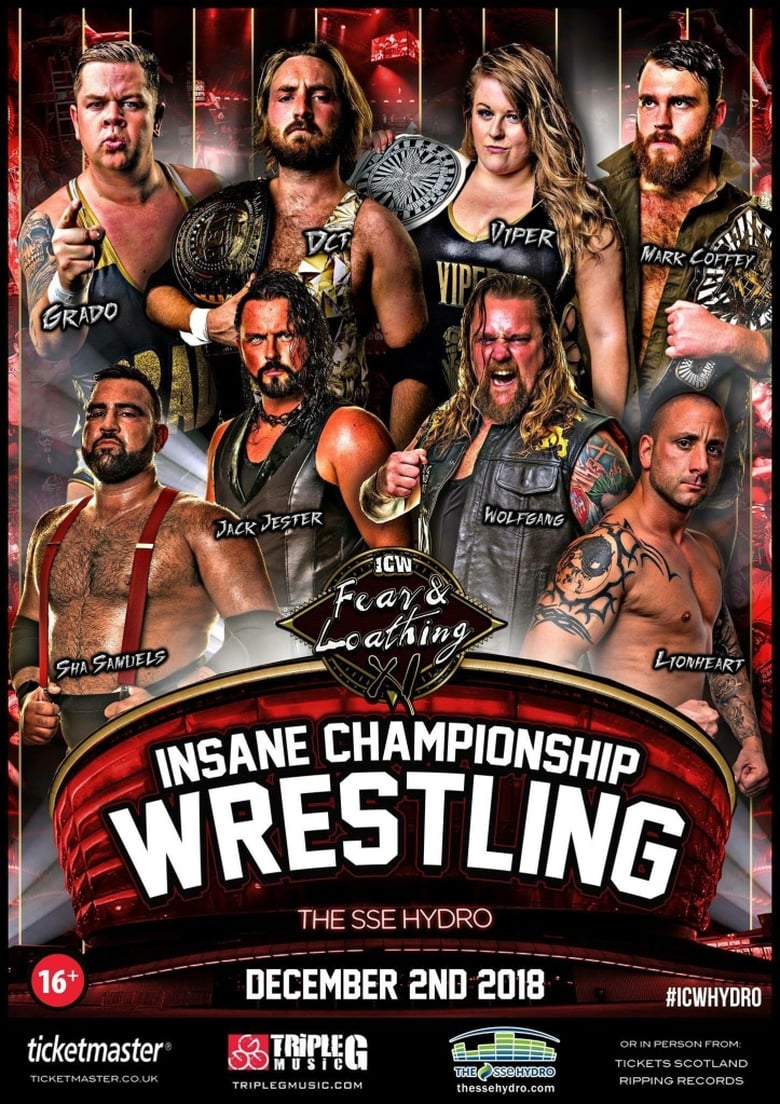 Poster of ICW Fear and Loathing XI