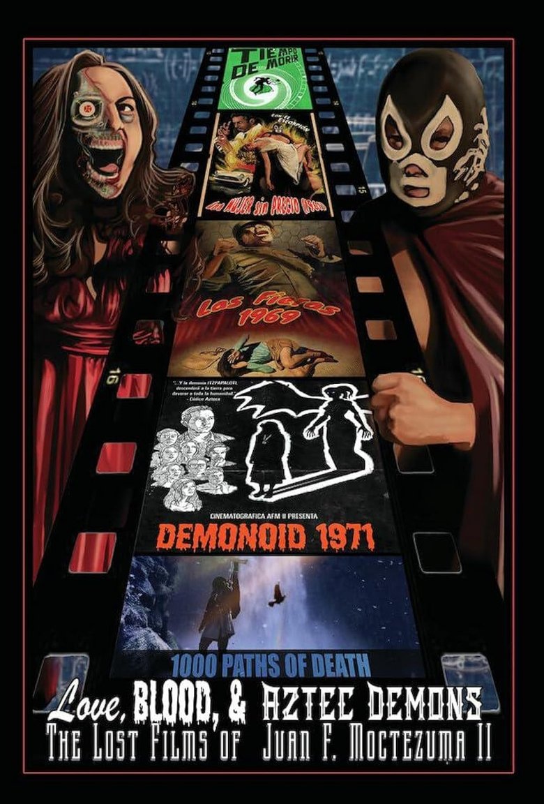 Poster of Love, Blood, & Aztec Demons: The Lost Films Of Juan F. Moctezuma II