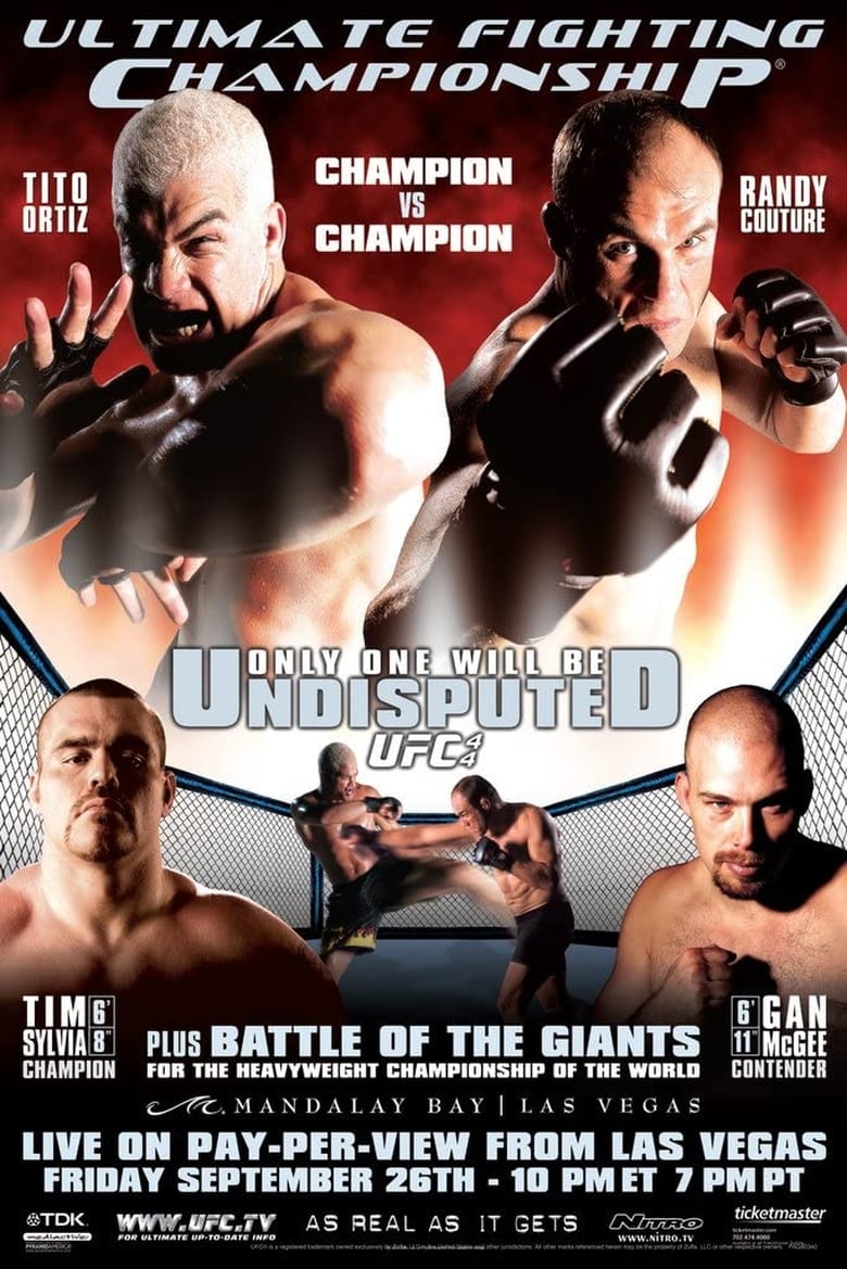 Poster of UFC 44: Undisputed