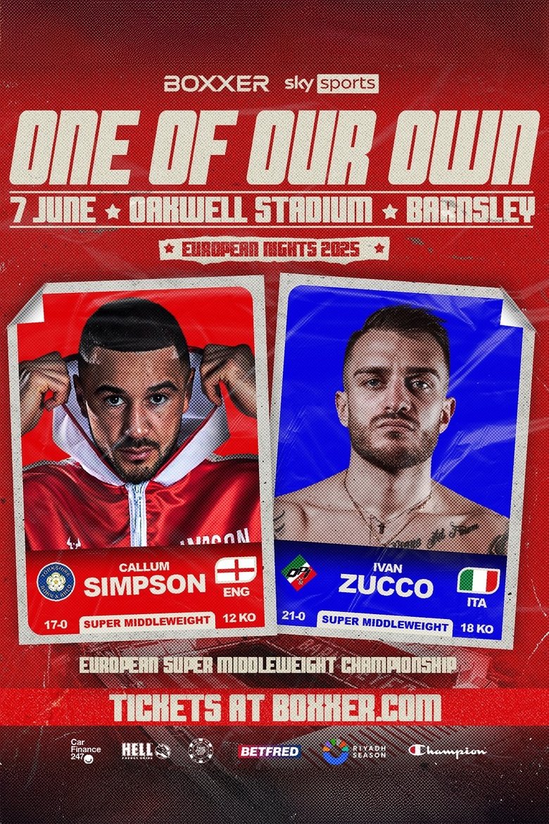 Poster of Callum Simpson vs. Ivan Zucco