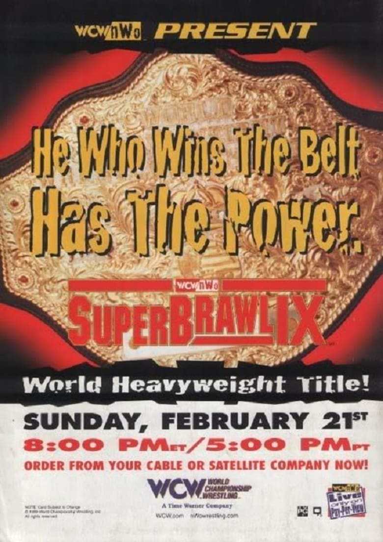 Poster of WCW SuperBrawl IX